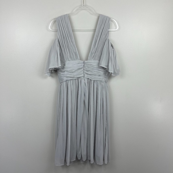 French Connection Gray Cocktail Dress Sz 4 NWT - Picture 10 of 11